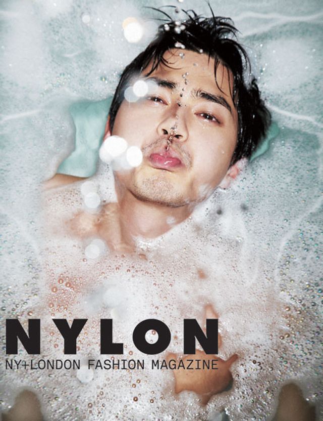 Kim Ji Hoon’s Bubble Bath Time With NYLON Korea Couch Kimchi
